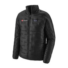 Men's Micro Puff Jacket With Embroidered Logo